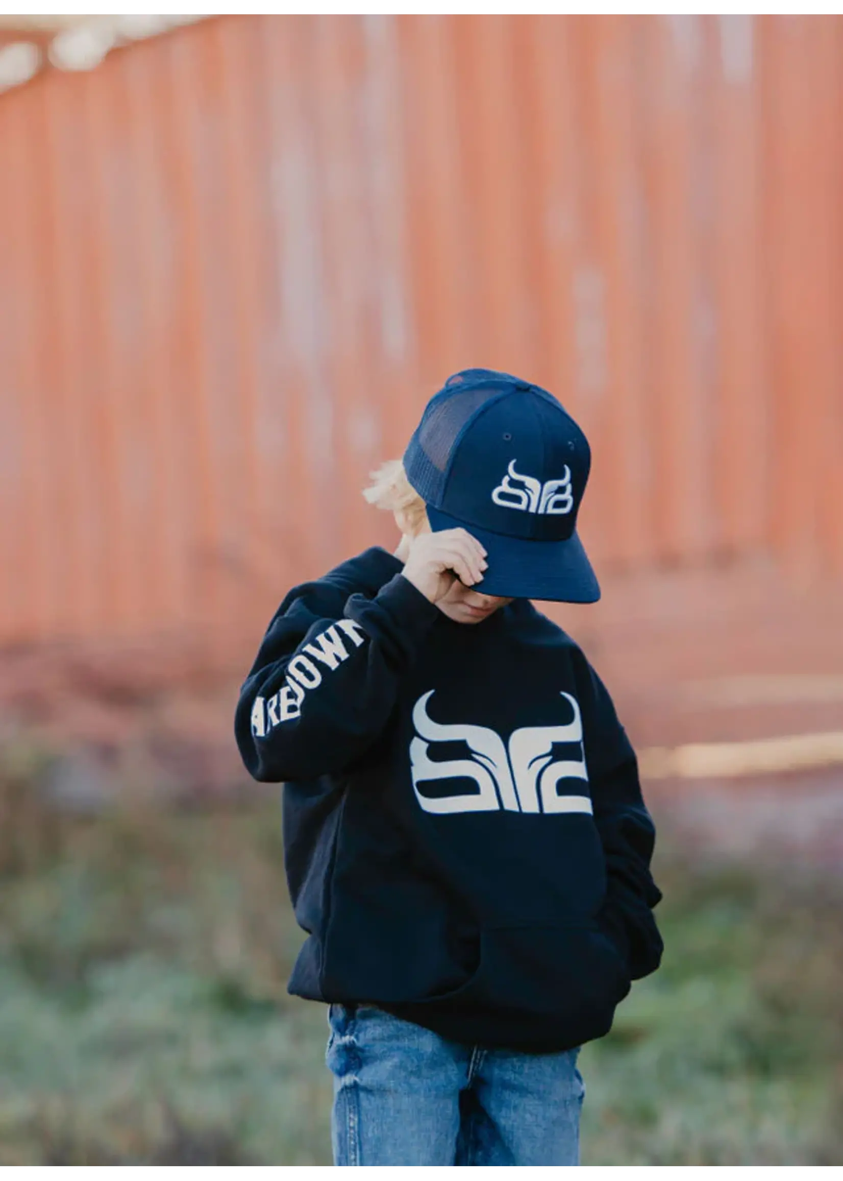 Baredown Brand Baredown - Youth Hoodie - Black