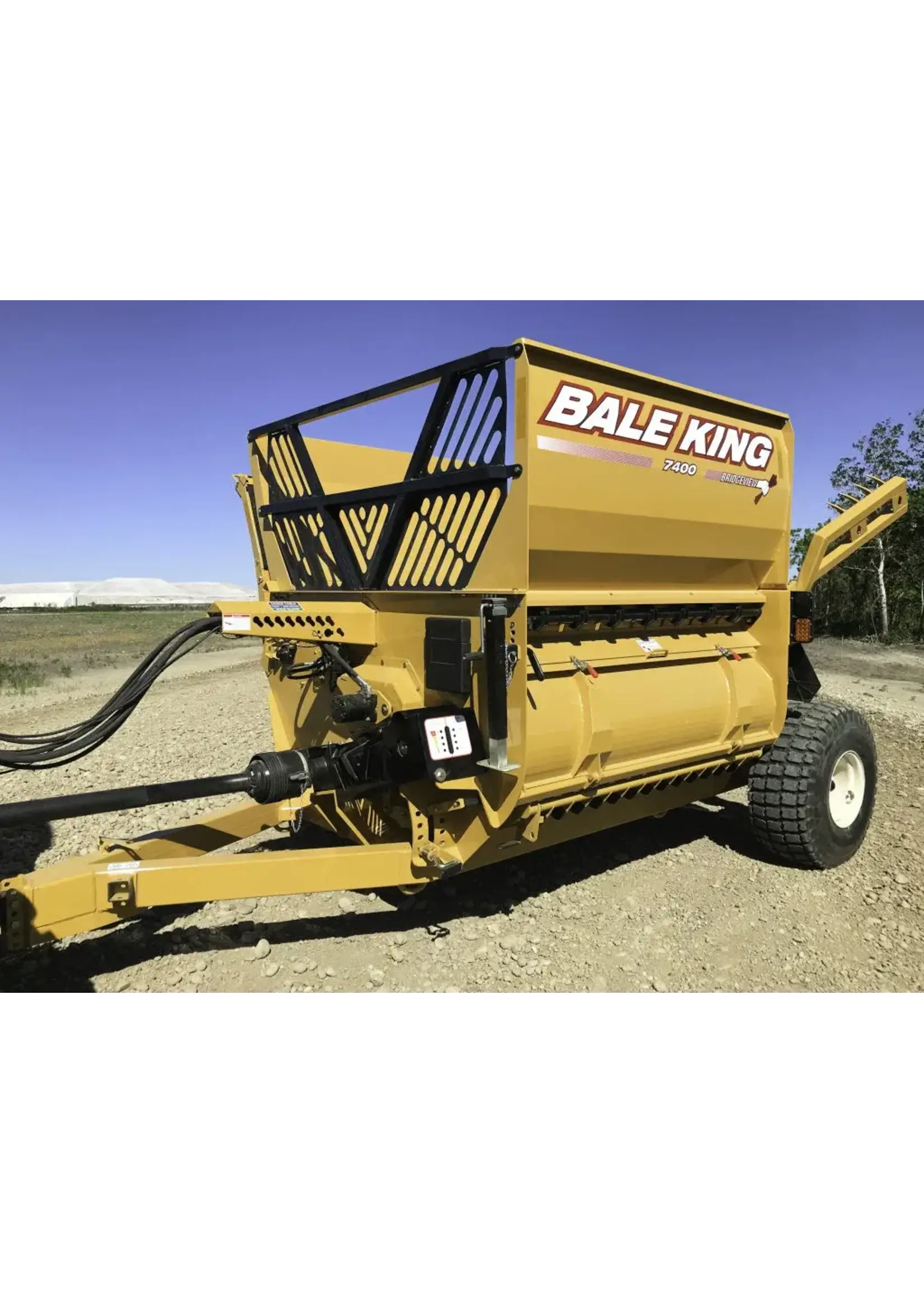 Bale King Bale King 7400 Chain Processor