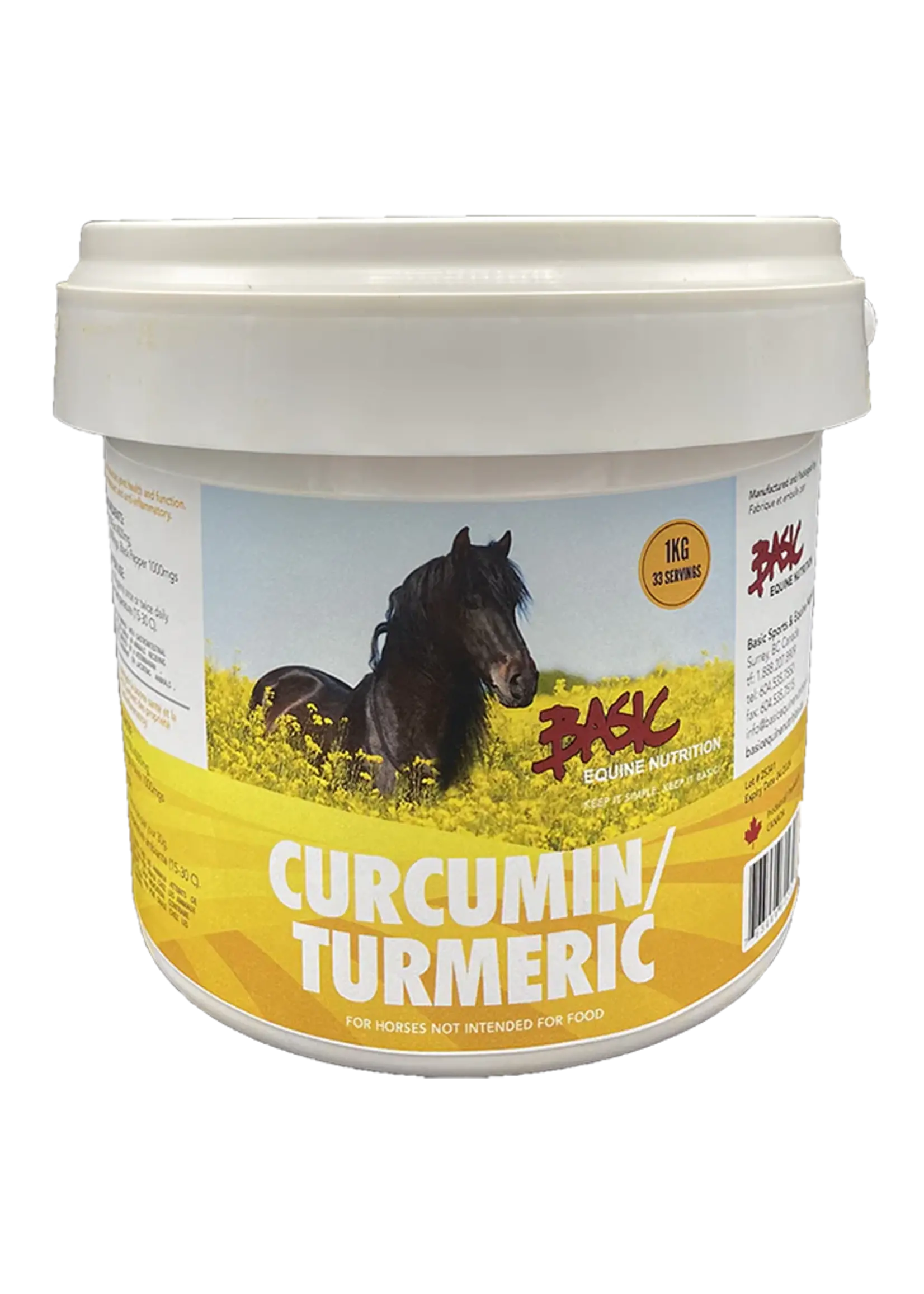Basic Equine Nutrition Basic Equine - Curcumin/Turmeric -