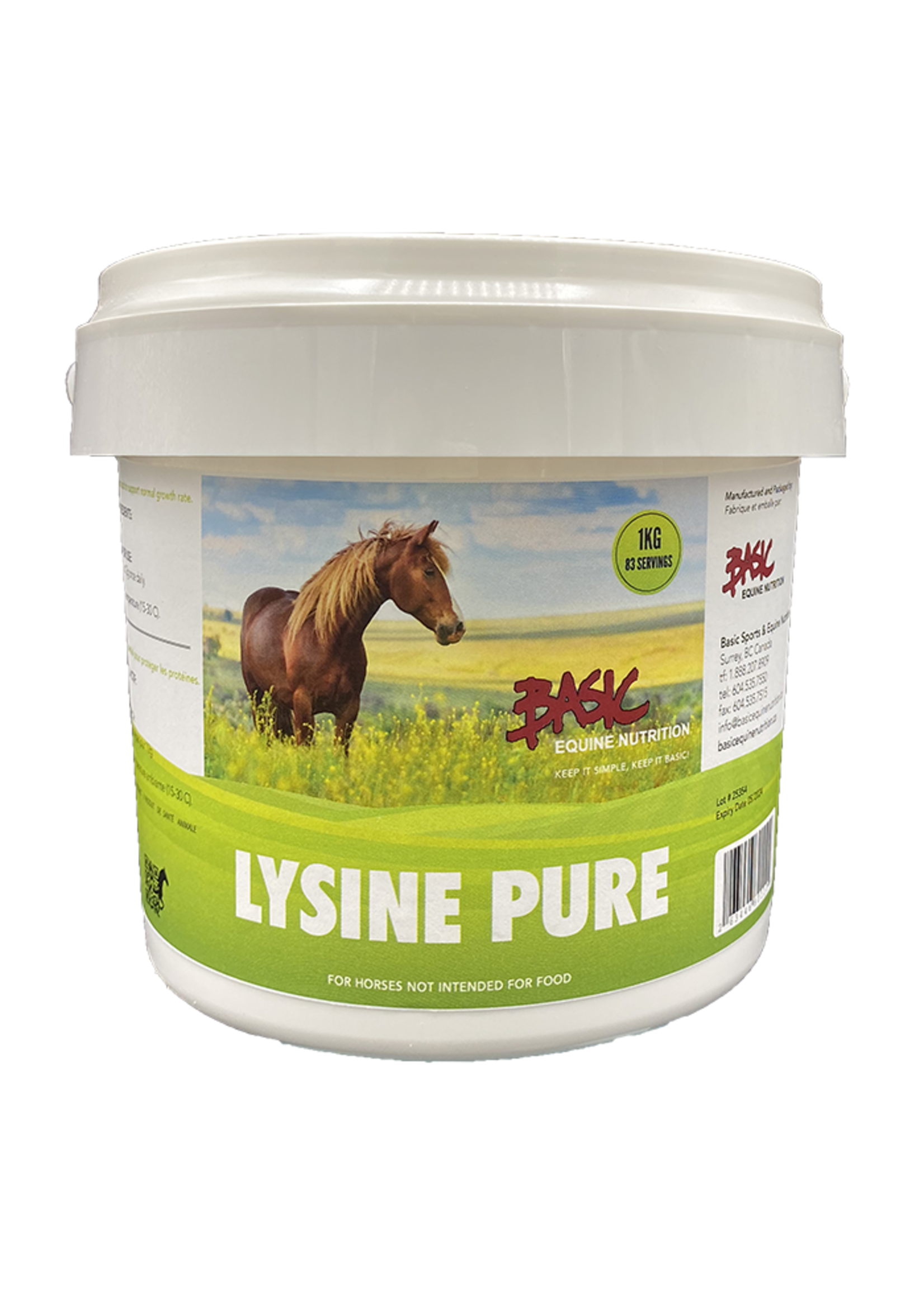 Basic Equine Nutrition Basic Equine - Lysine  -