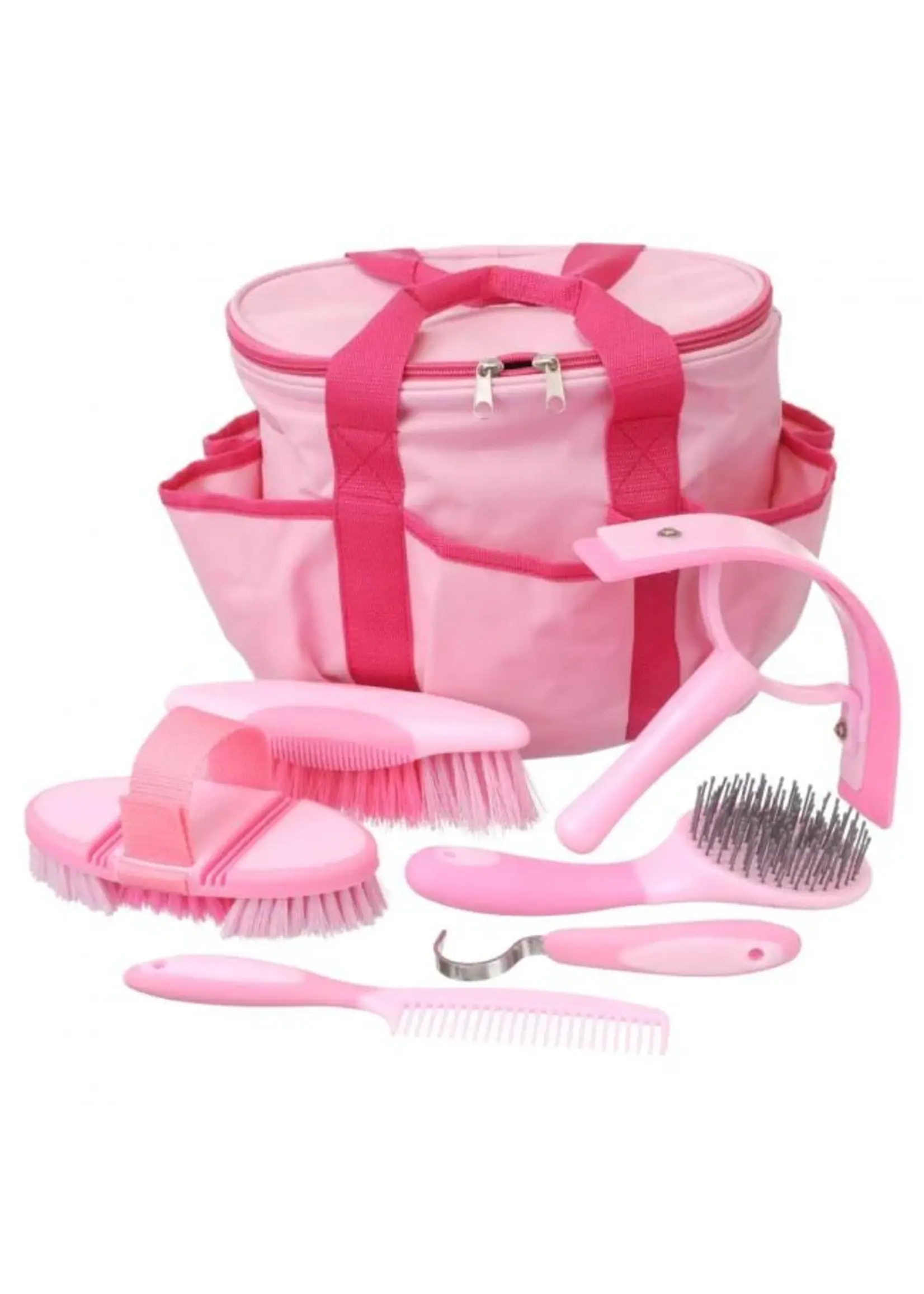 Tough 1 Grooming Bag - 7pc - Pink