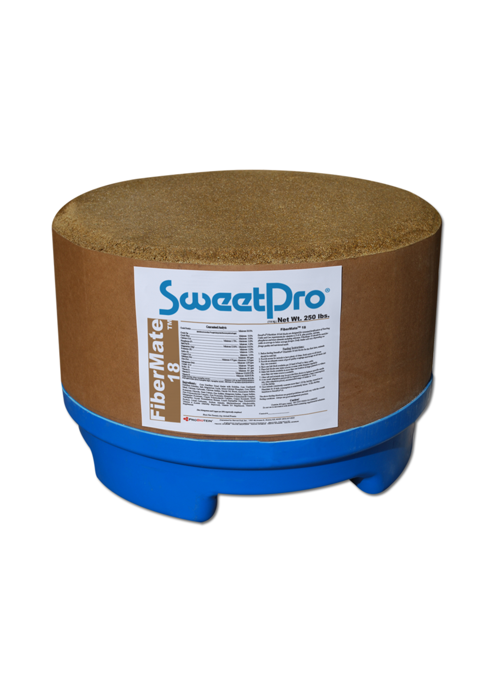 Sweet Pro SweetPro - FiberMate 18 250lb Tub