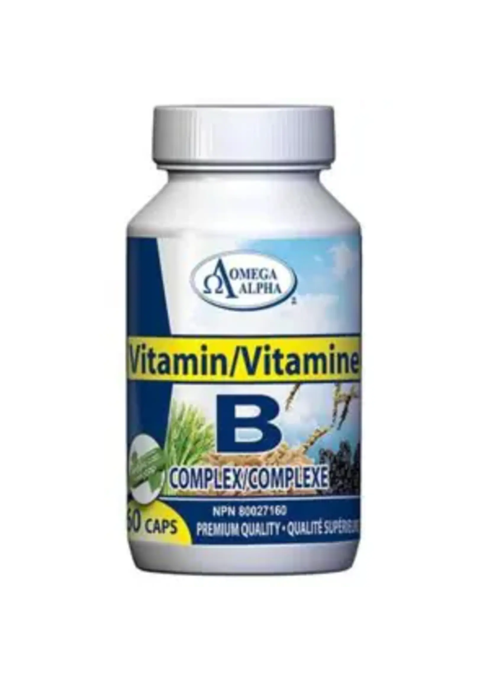 OmegaAlpha Vitamin B-Complex - 60 Caps