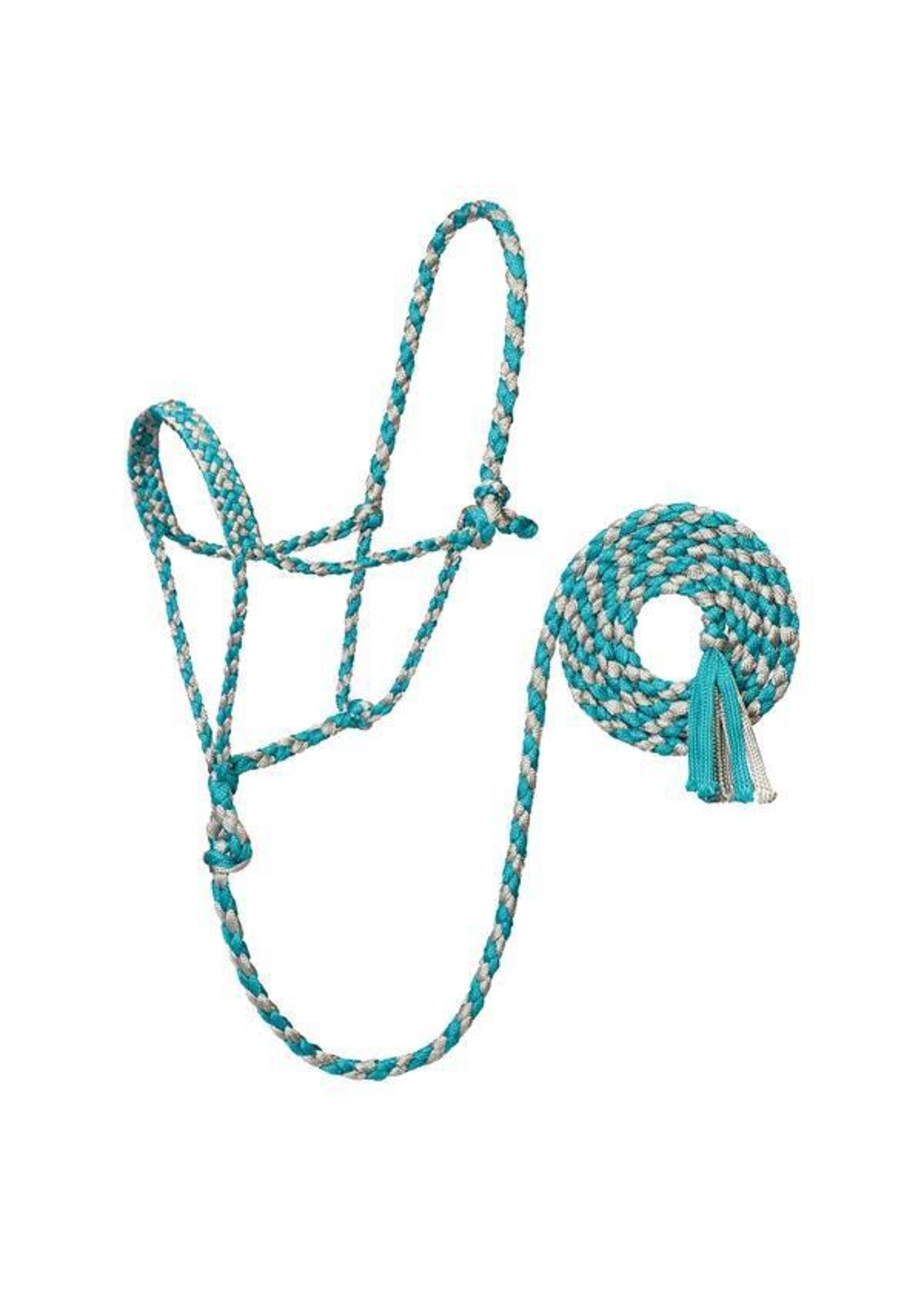 Weaver Weaver Braided Rope Halter With Lead -