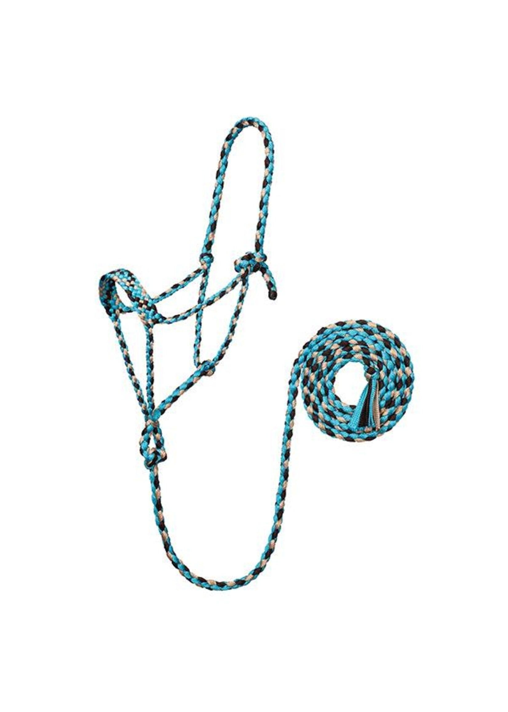 Weaver Weaver Braided Rope Halter With Lead -