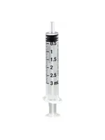 Syringe - Luer Slip - 3mL - 5/pack