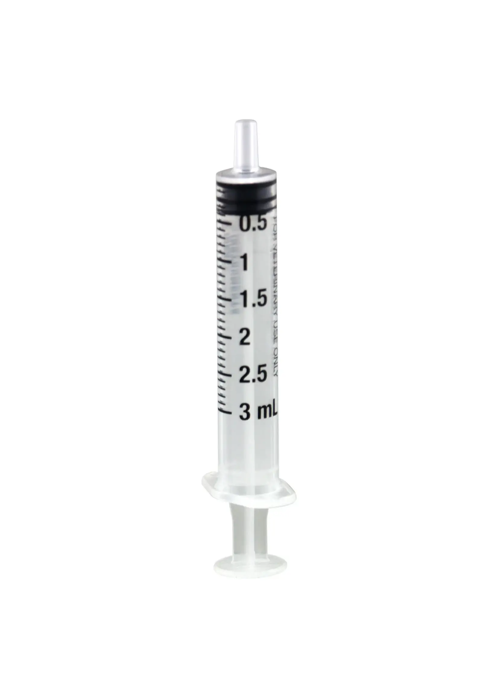 Syringe - Luer Slip - 3mL - 5/pack