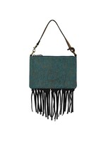 Justin Convertible Shoulder Purse - Justin - Tooled Turquoise