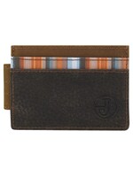 Justin Wallet  - Justin Card w/Magnetic Clip - Serape Inlay