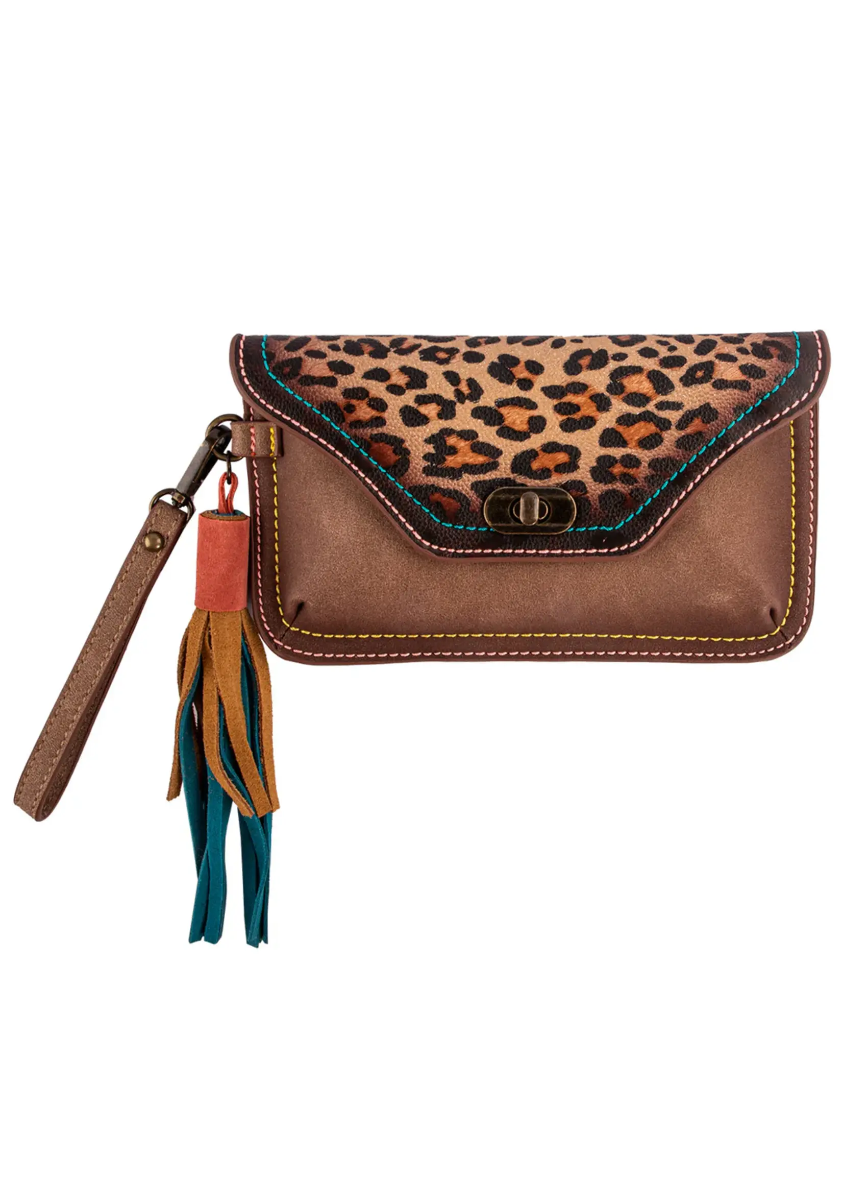 CatchFly Clutch - CatchFly  - Brown & Leopard