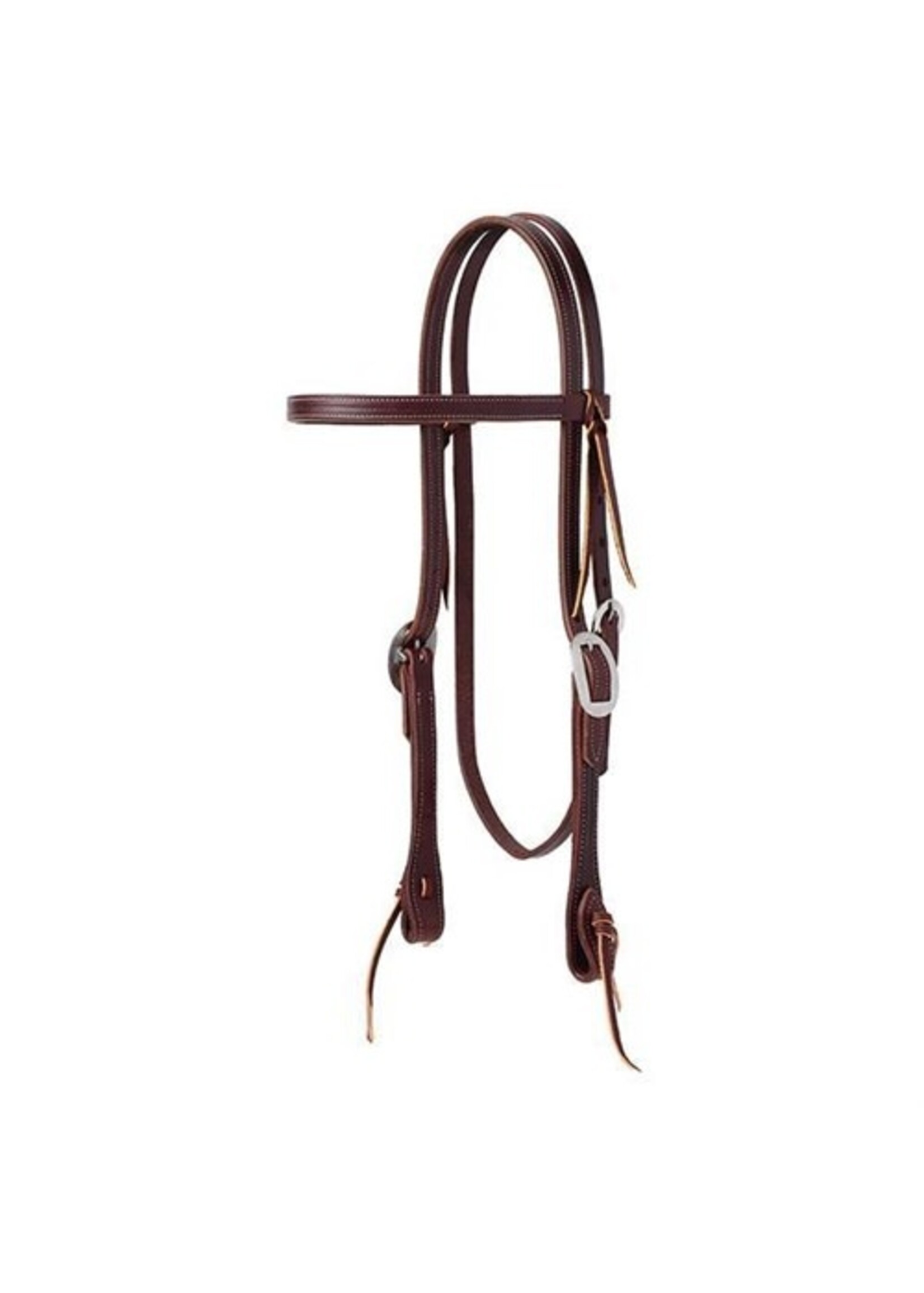 Headstall - Synergy® Burgundy Latigo Leather