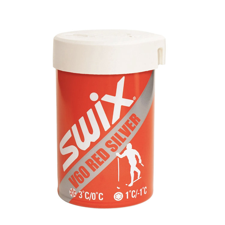 Swix Swix V60 Grip Wax Red Silver 45g