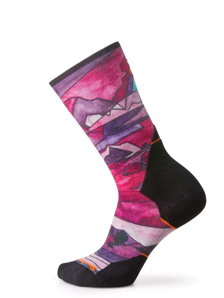 Smartwool Smartwool Athlete Edition Run Print Crew Socks - Women's