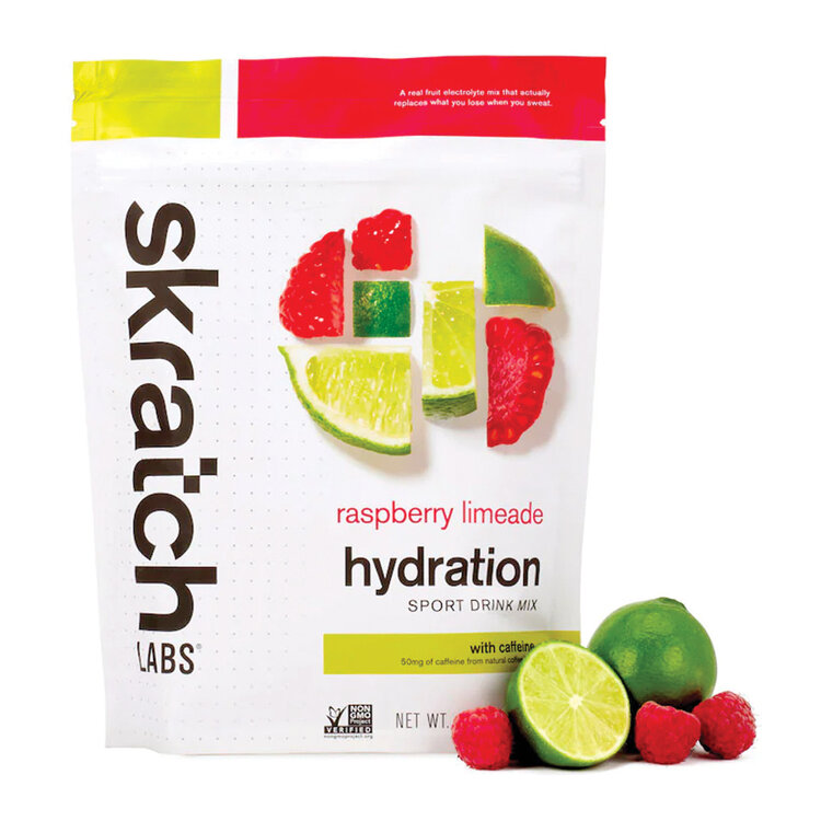 Skratch Labs Skratch Labs Sport Hydration Raspberry 440g w Caffeine