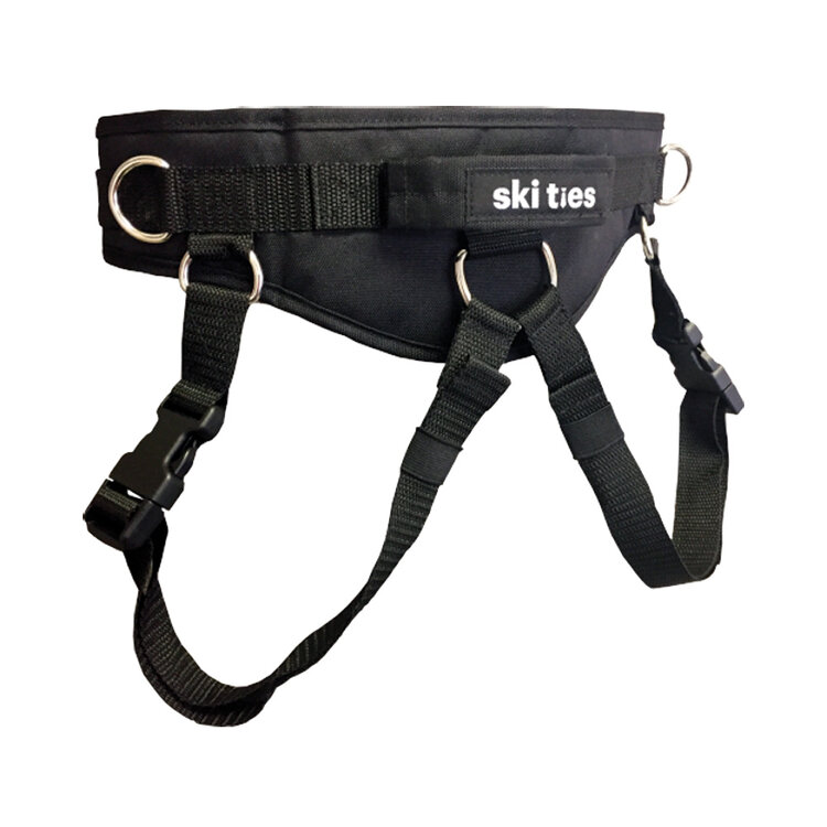 Ski Ties Ski Ties Ultimate Ski Harness Black