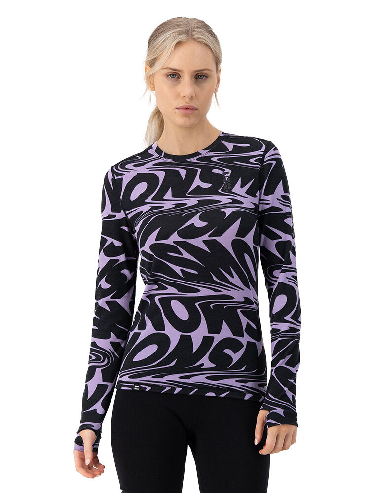 Mons Royale Mons Royale Cascade Merino Base Layer Long Sleeve — Women's Ski/Snowboard