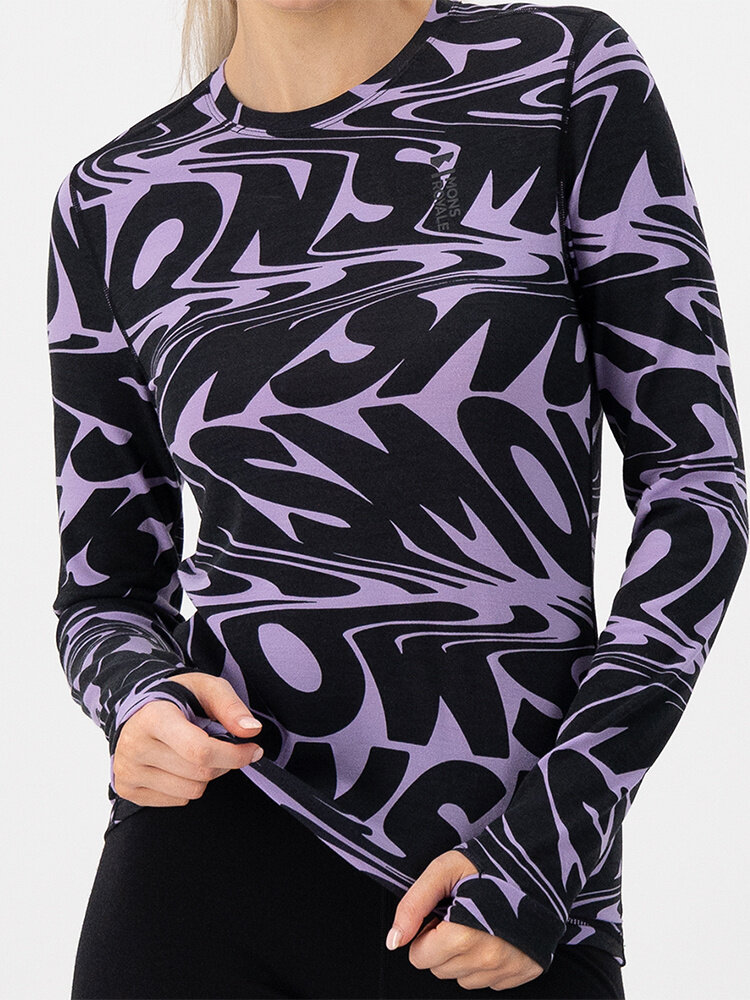 Mons Royale Mons Royale Cascade Merino Base Layer Long Sleeve — Women's Ski/Snowboard