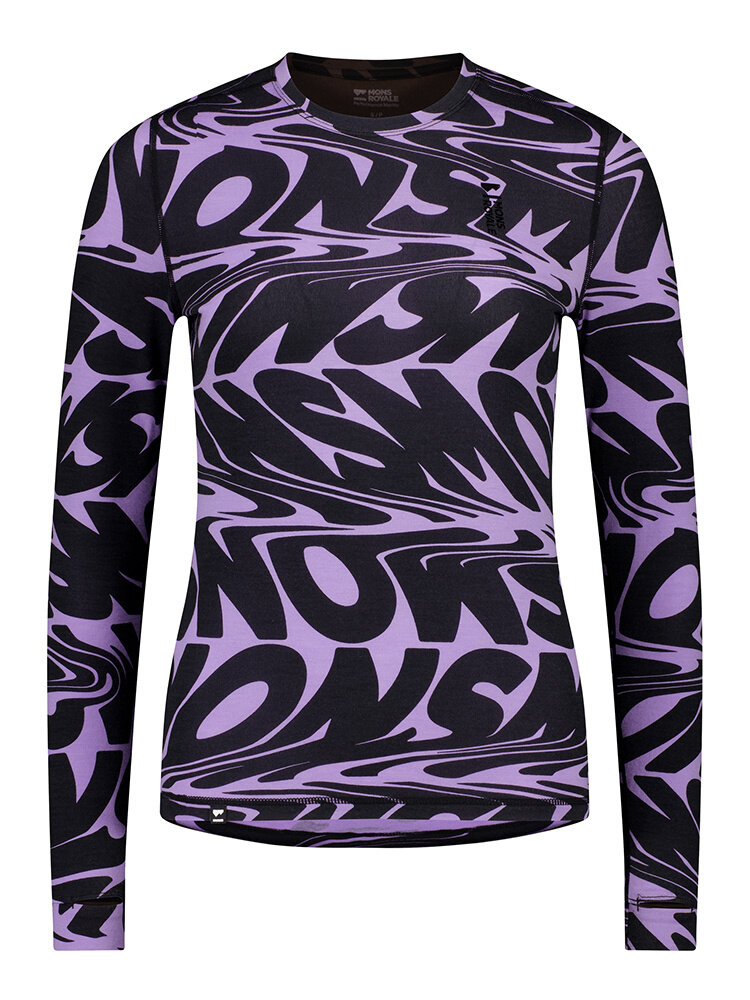 Mons Royale Mons Royale Cascade Merino Base Layer Long Sleeve — Women's Ski/Snowboard