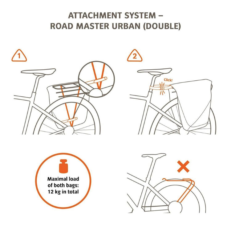 Vaude Vaude Road Master Urban Double 32+6