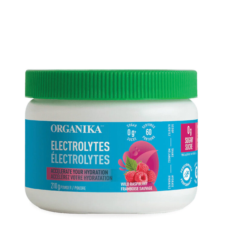Organika Organika Electrolytes Raspberry 210g