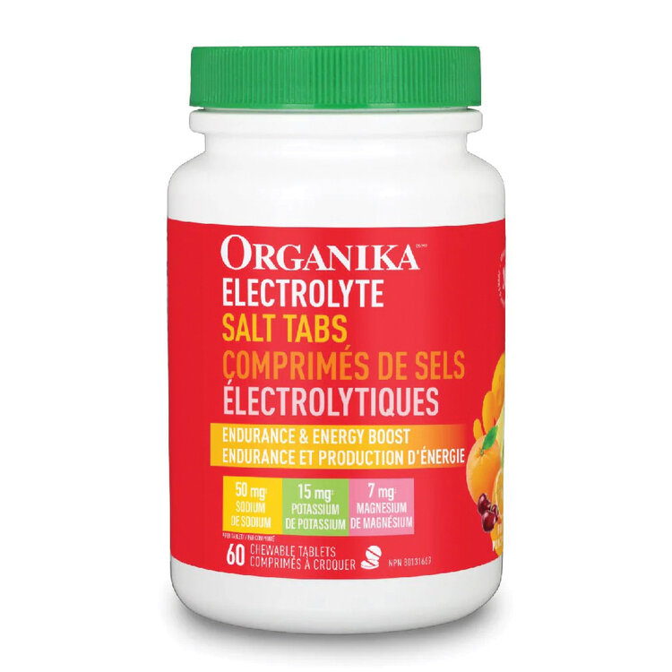 Organika Organika Electrolytes Salt Tablets 60