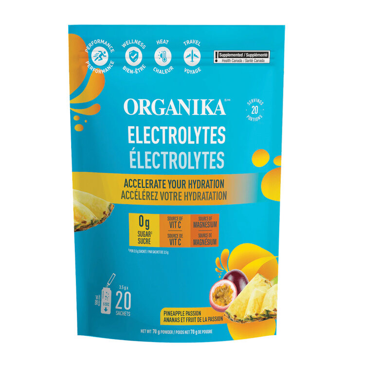 Organika Organika Electrolytes Pineapple 3.5g 20 Bag