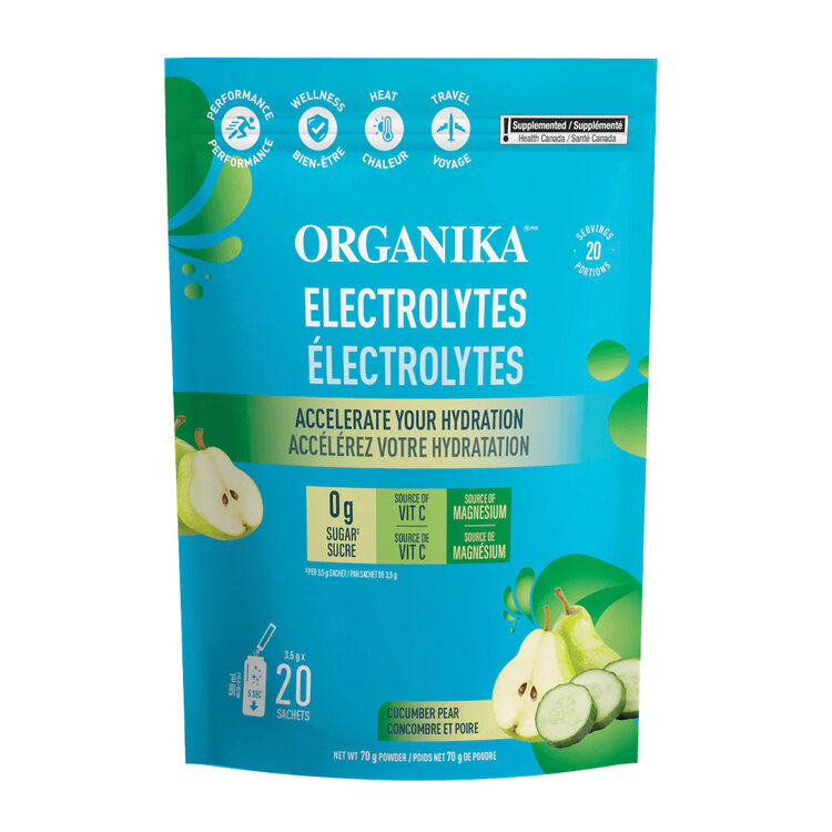 Organika Organika Electrolytes Cucumber Pear 3.5g 20 Bag