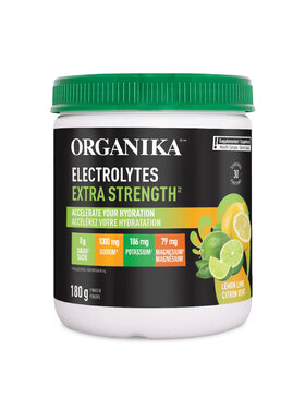 Organika Organika Electrolytes Extra Strength Lemon Lime 6g