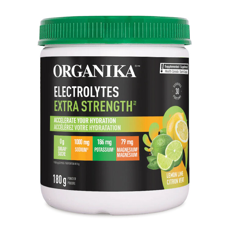 Organika Organika Electrolytes Extra Strength Lemon Lime 6g