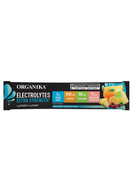 Organika Organika Electrolytes Extra Strength Fruit Punch 6g