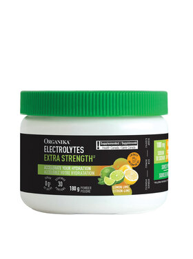 Organika Organika Electrolytes Extra Strength Lemon Lime 180g