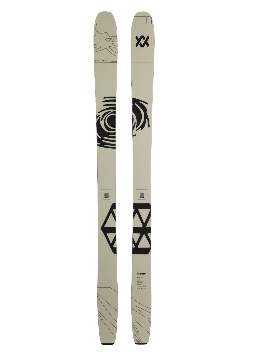 スキー Volkl 166cm volkl-volkl-revolt-101-skis-