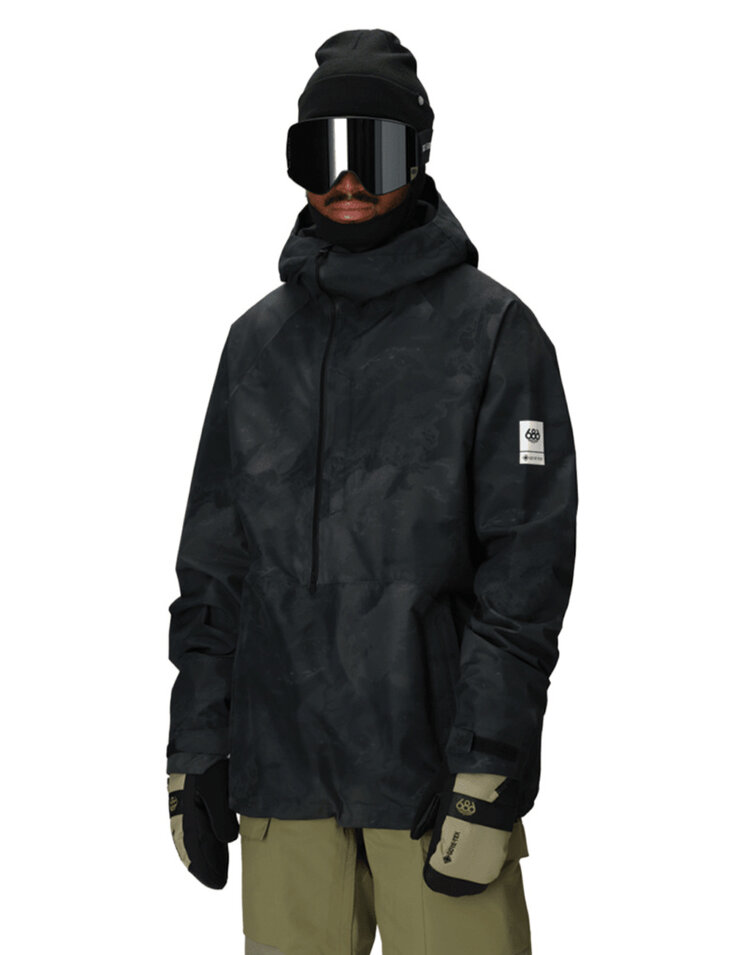 686 686 GORE-TEX Fragment — Men's Waterproof Pullover Shell Anorak