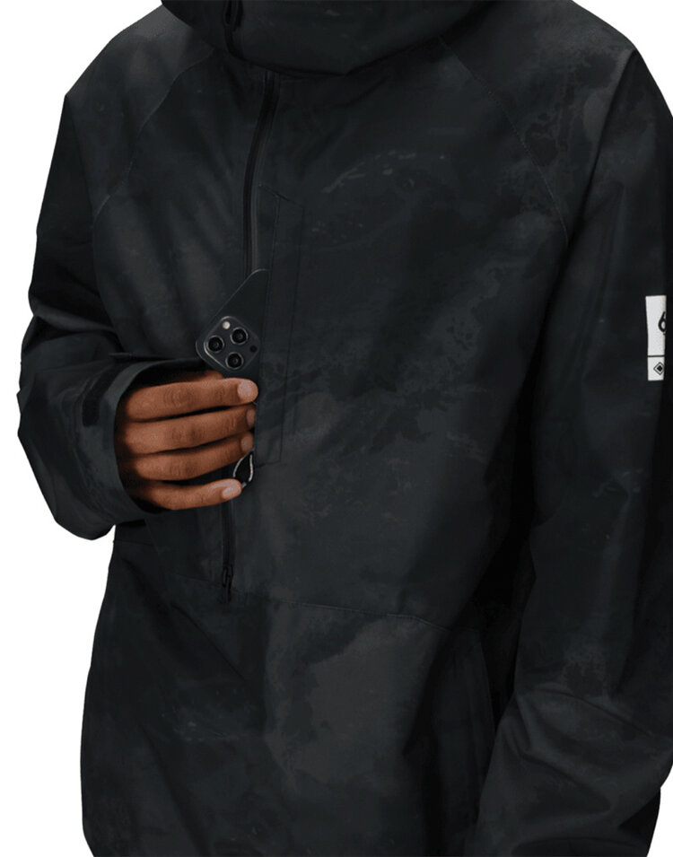 686 686 GORE-TEX Fragment — Men's Waterproof Pullover Shell Anorak