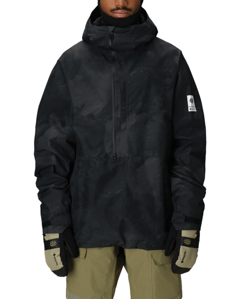686 686 GORE-TEX Fragment — Men's Waterproof Pullover Shell Anorak