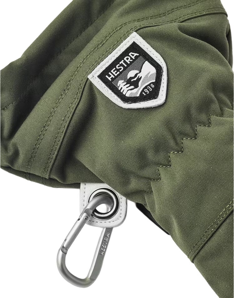 Hestra Hestra Army Leather Heli Ski 5 Finger — Leather Ski Glove