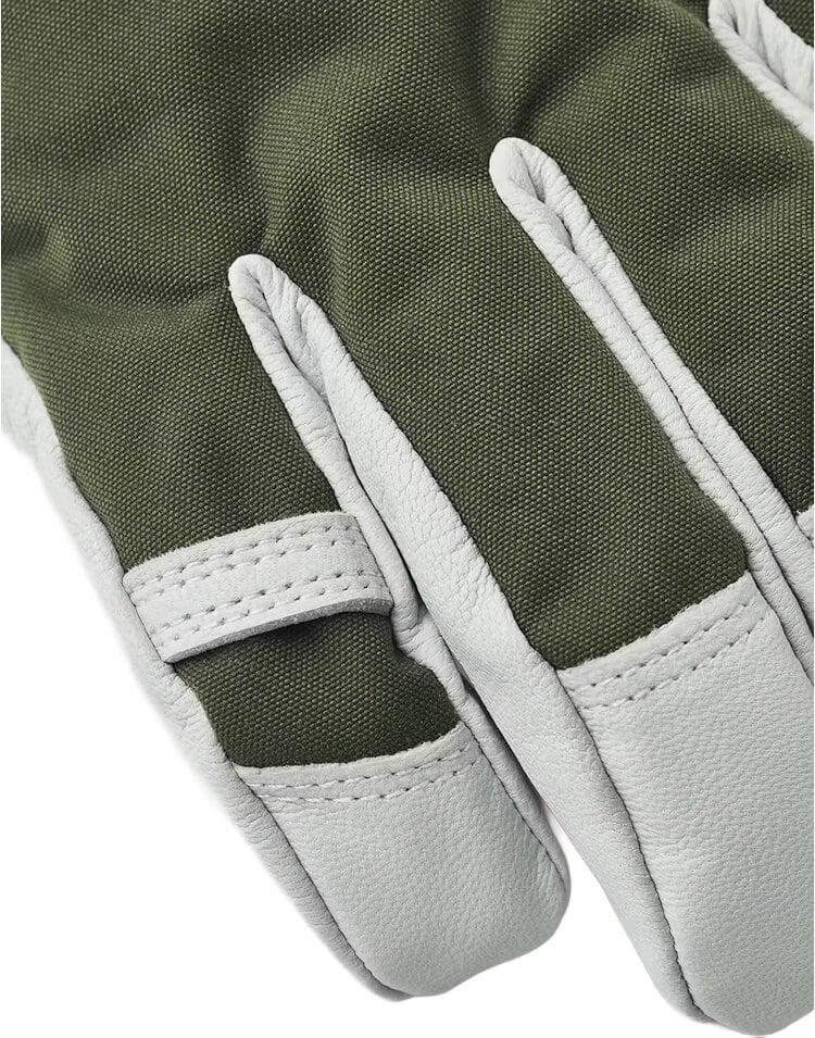 Hestra Hestra Army Leather Heli Ski 5 Finger — Leather Ski Glove