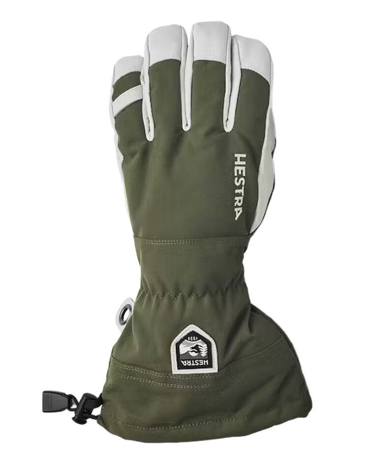 Hestra Hestra Army Leather Heli Ski 5 Finger — Leather Ski Glove