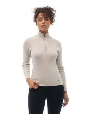 Fig Fig Astra 1/2 Zip Fitted Sweater