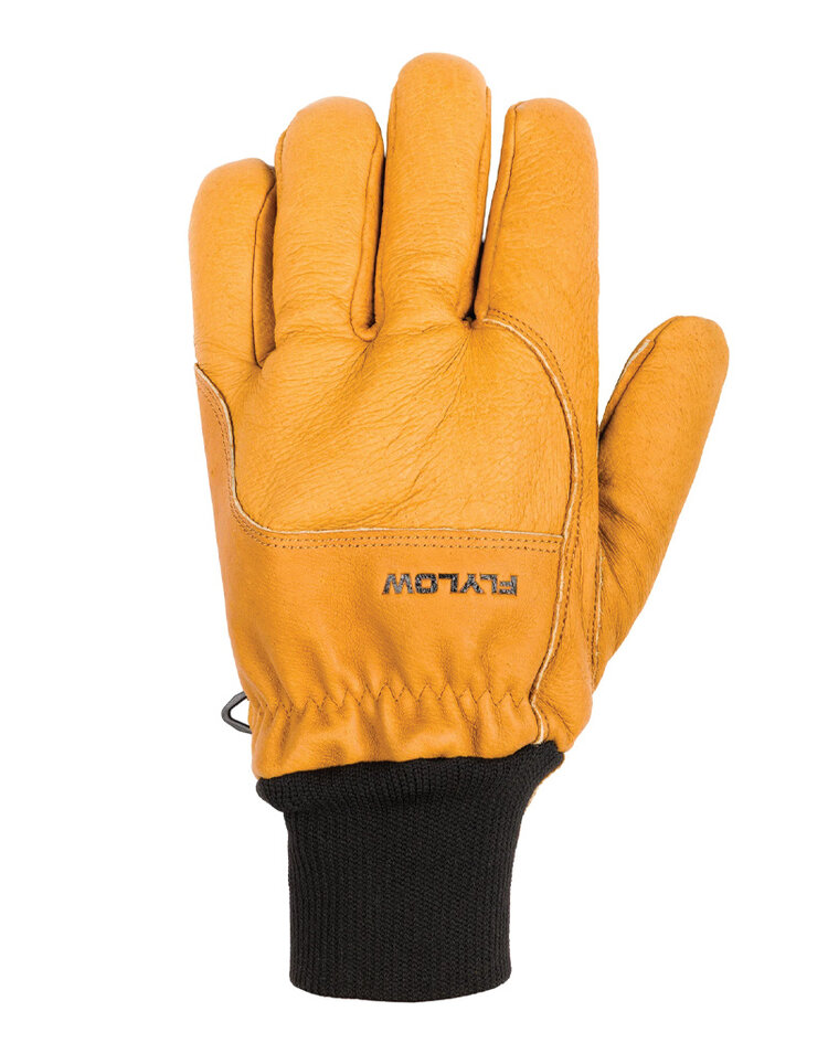Flylow Flylow Rope Tow Glove — Unisex Leather Ski Glove