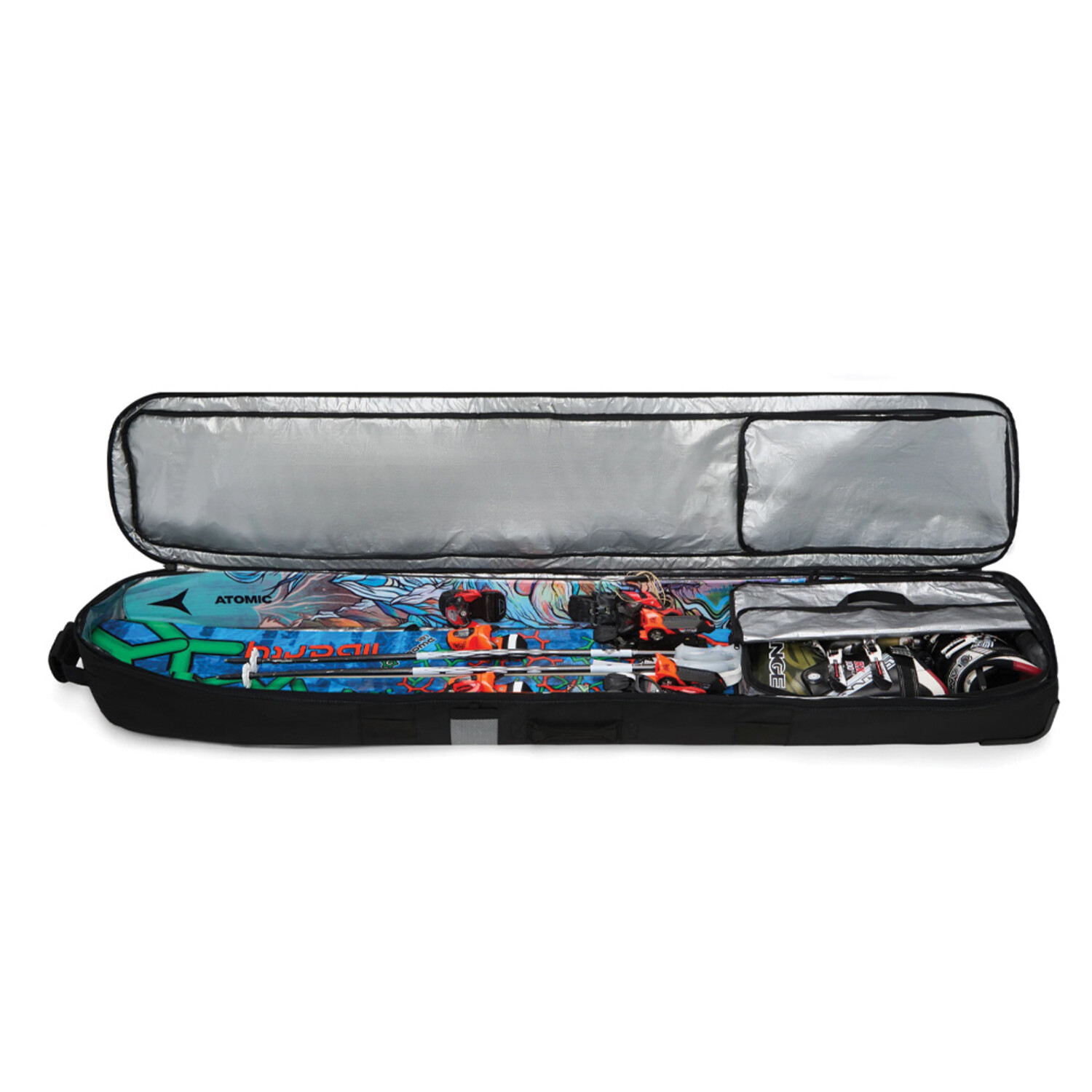 DAKINE FALL LINE ROLLER 175cm カモフラージュ Dakine Fall Line Ski Roller Bag - Fresh Air Kelowna