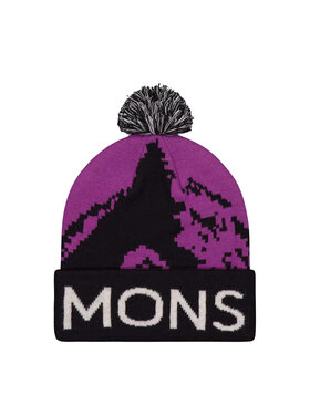 Mons Royale Mons Royale Mtn Pixel Pom Pom Beanie