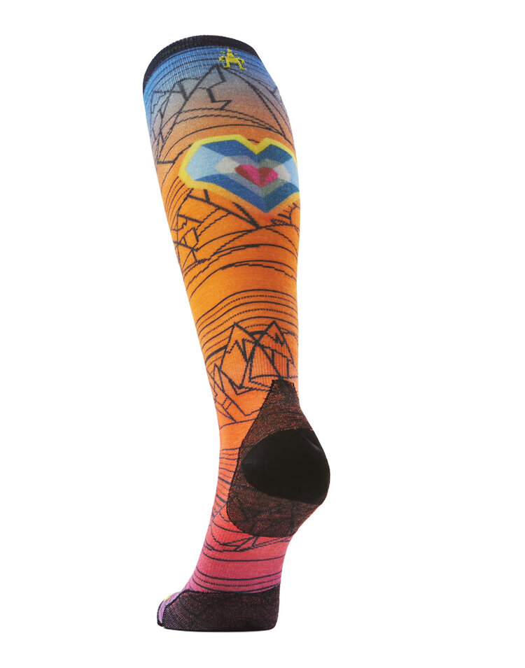 Smartwool Smartwool Ski Zero Cushion OTC Peaks Print Socks