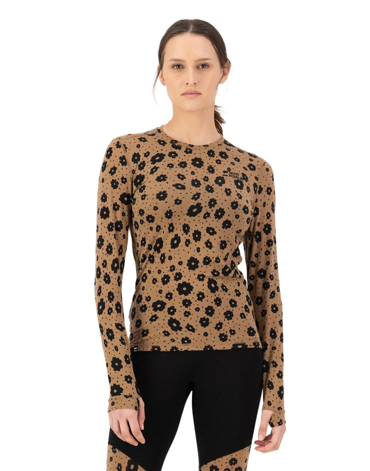 Mons Royale Mons Royale Cascade Merino Base Layer Long Sleeve — Women's Ski/Snowboard