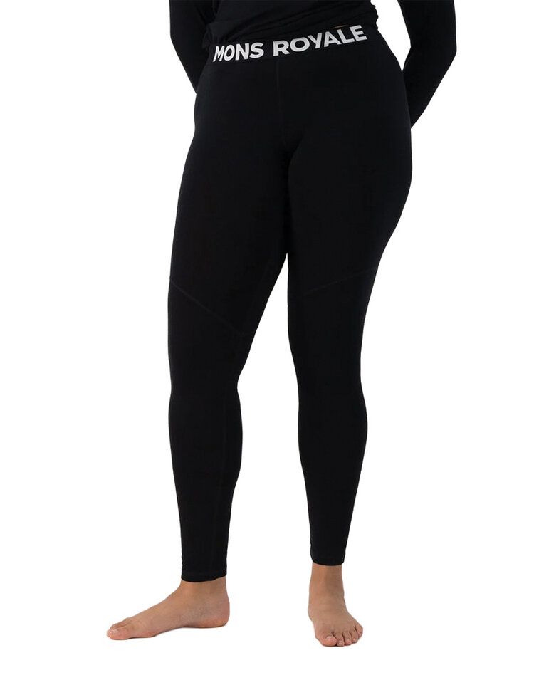 Mons Royale Mons Royale Cascade Merino Base Layer Legging — Women's Ski/Snowboard