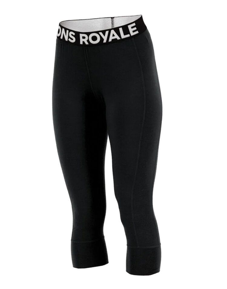 Mons Royale Mons Royale Cascade Merino Base Layer 3/4 Legging — Women's Ski/Snowboard