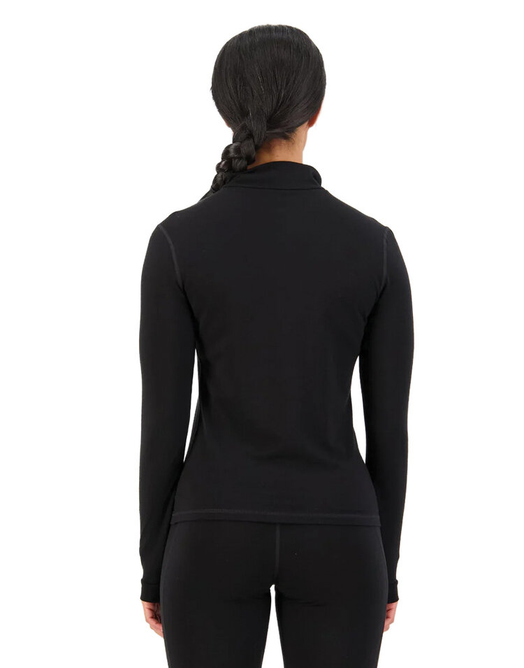 Mons Royale Mons Royale Cascade Merino Base Layer 1/4 Zip — Women's Ski/Snowboard