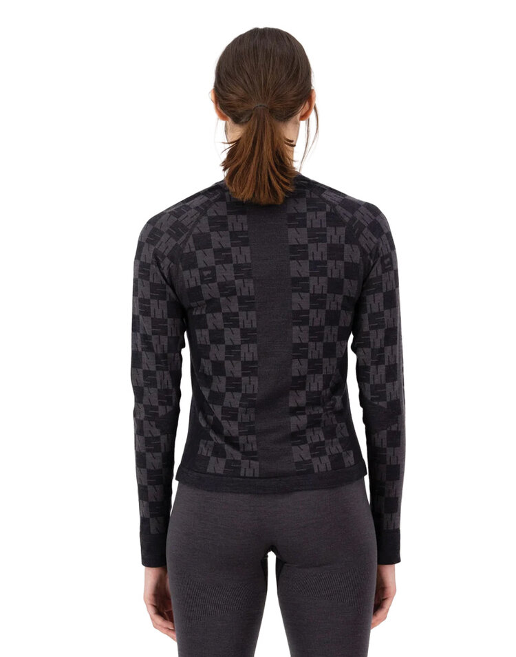 Mons Royale Mons Royale Ascender Merino Base Layer Long Sleeve — Women's Ski/Snowboard