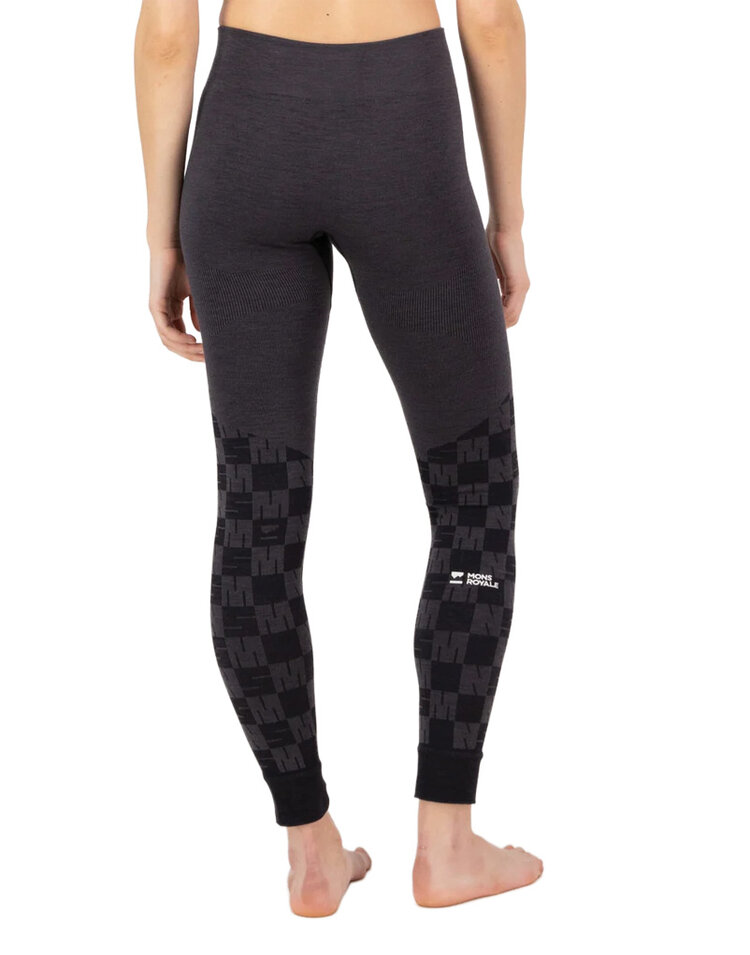 Mons Royale Mons Royale Ascender Merino Base Layer Legging — Women's Ski/Snowboard