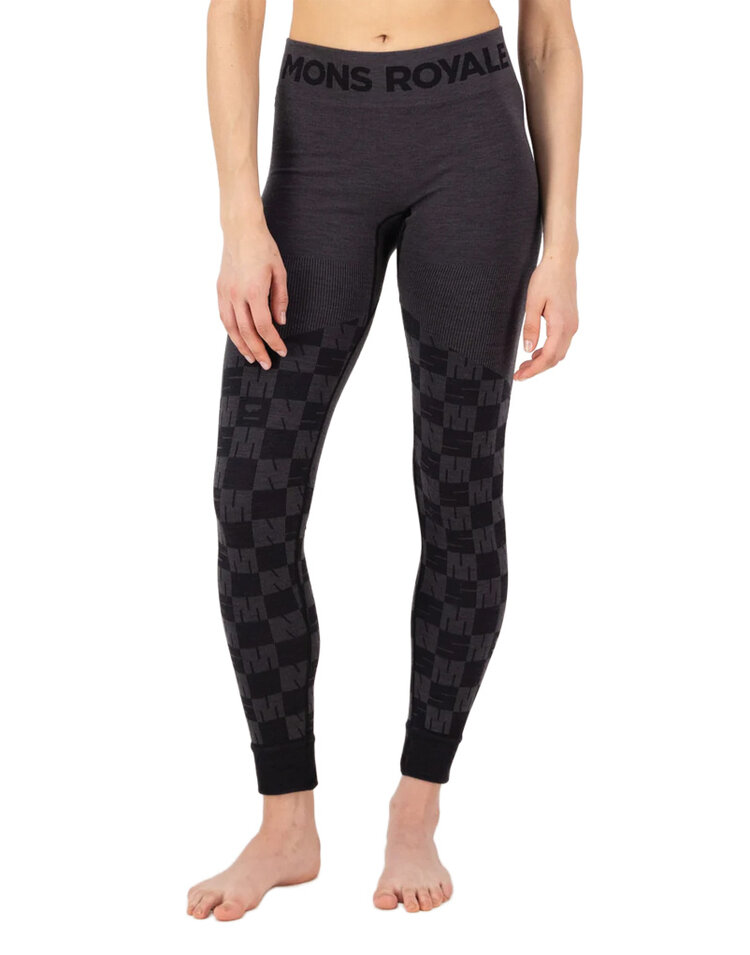 Mons Royale Mons Royale Ascender Merino Base Layer Legging — Women's Ski/Snowboard